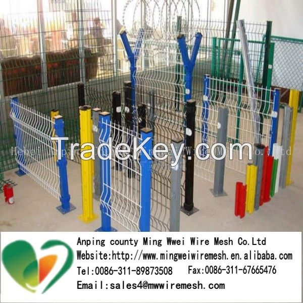 curvy welded mesh fence/European style garden zone fence (Manufacturer)