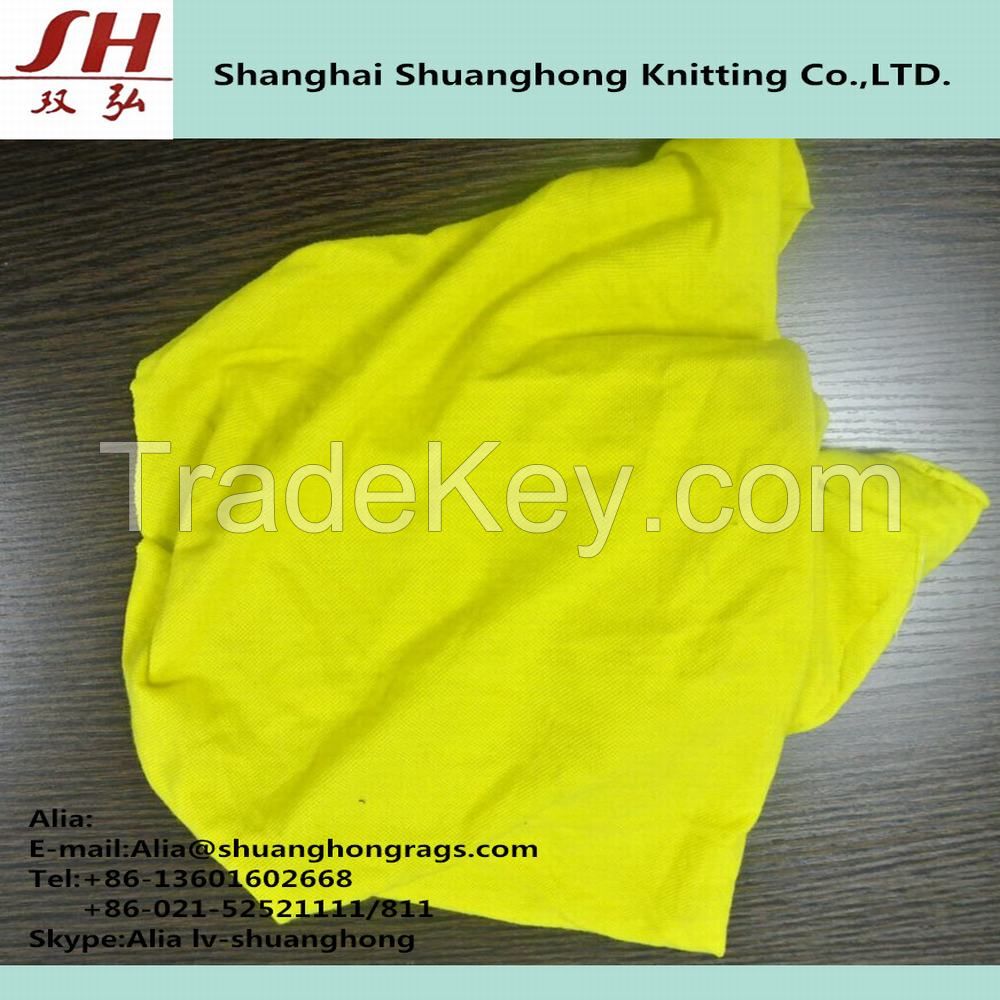 Low price light 100% Cotton cleaning rags for machine (New )