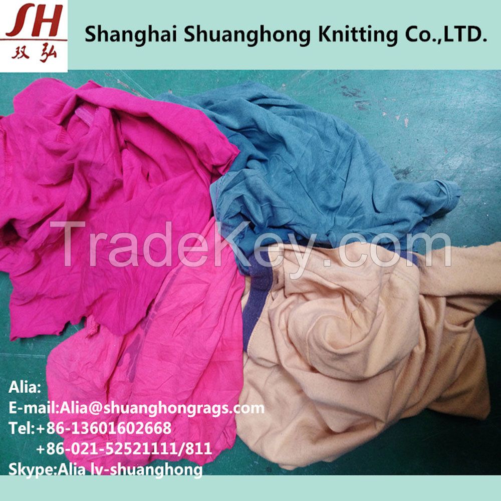 Cotton 100% dark color cleaning rags