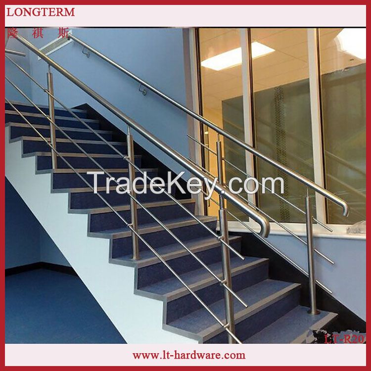indoor stainless steel stair railing/handrail