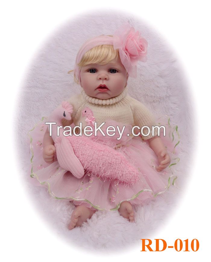 Reborn soft silicone baby dolls