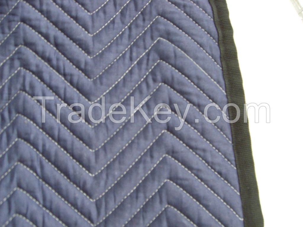 polyester woven furniture blanket/moving blanket/furniture pad/moving pad