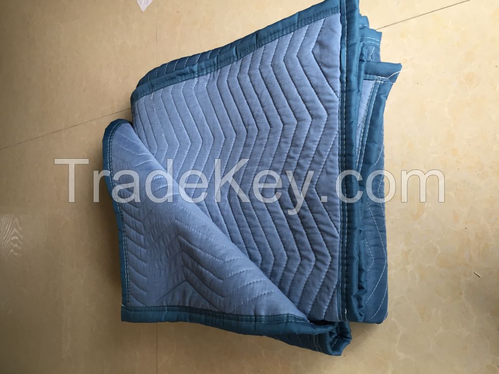 HIGH QUALITY MICROFIBER woven moving blanket/removal blanket /moving pad