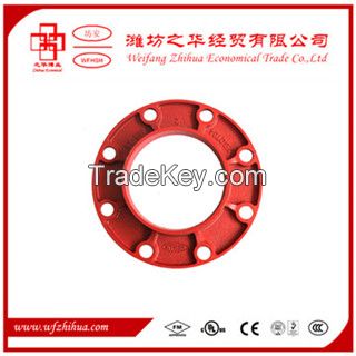 FM UL CE approval ductile iron grooved fittings