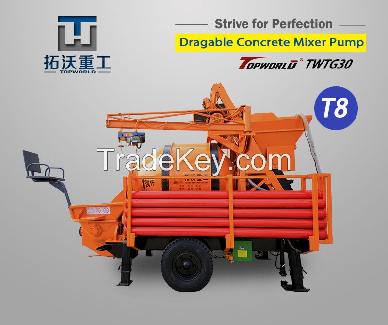 Concrete Mixer Pump Combined Twtg30 T8