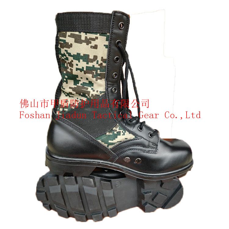 Military canvos/ oxford digital camo. boot, Combat boot