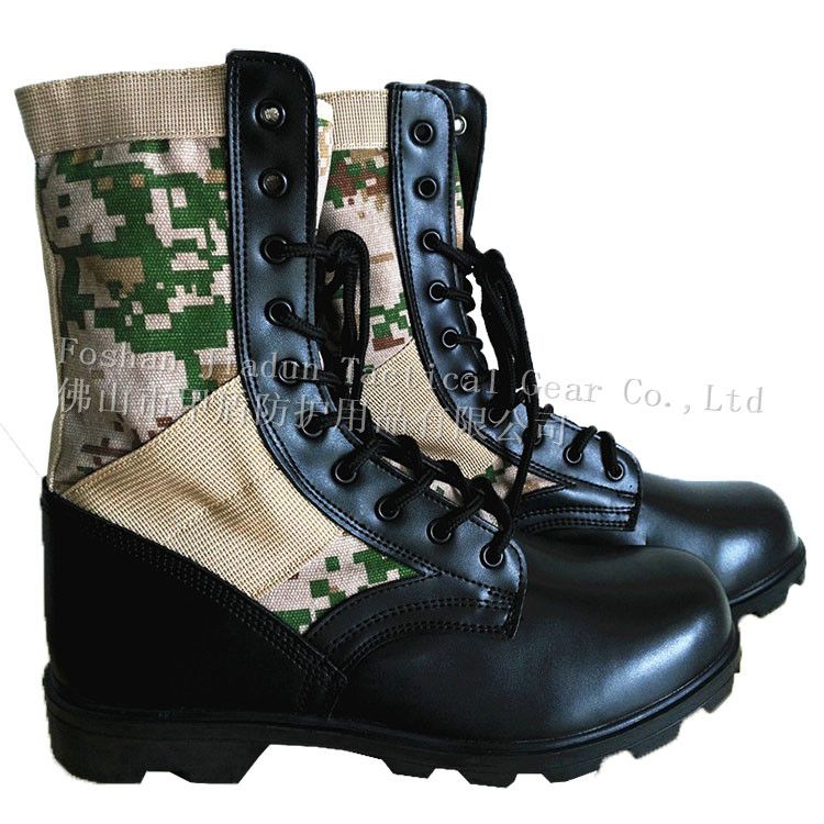 Military Jungle Boot, canvas boot, oxford boot, safety boot