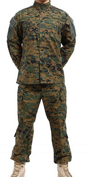 American military ACU T/C digital woodland waterproof Tactical suit 