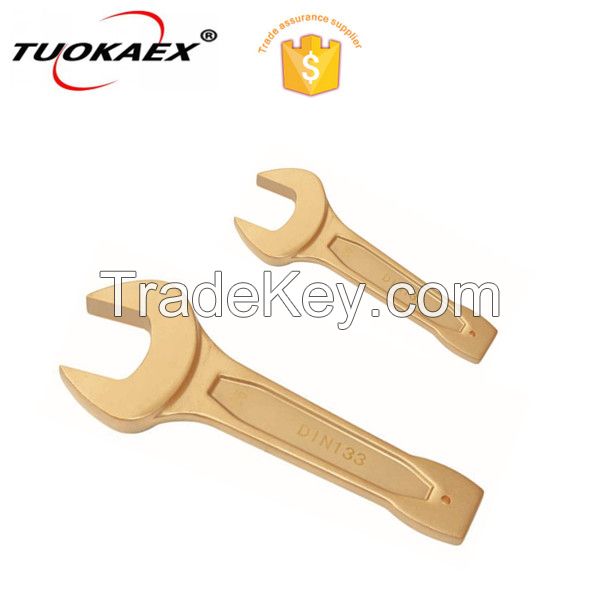 High quality non sparking wrench striking open spanner