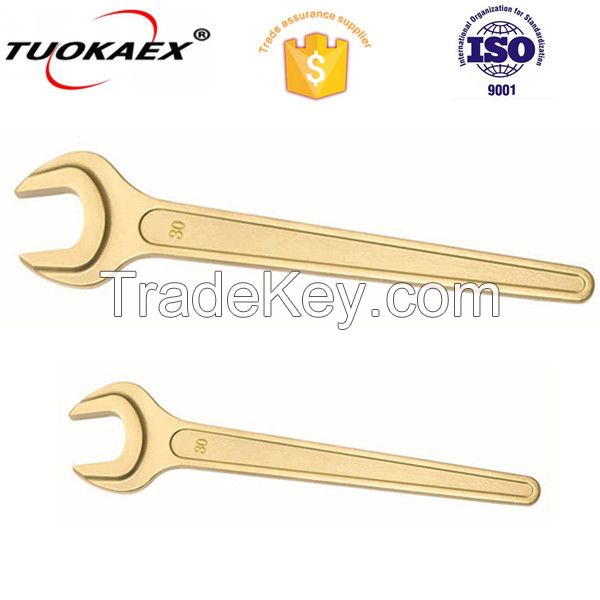 High quality non sparking wrench single open end