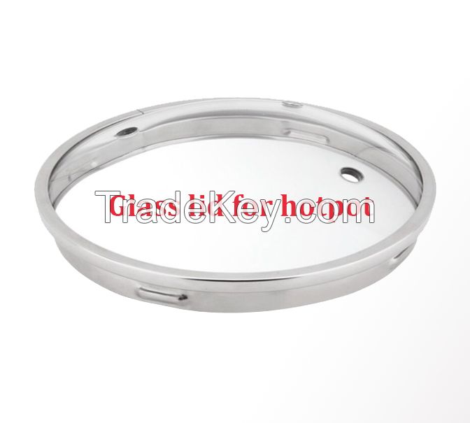 High feet tempered glass lid for Hot Pot