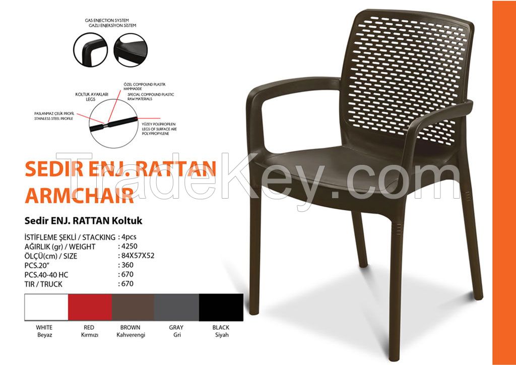 Sedir ENJ Rattan