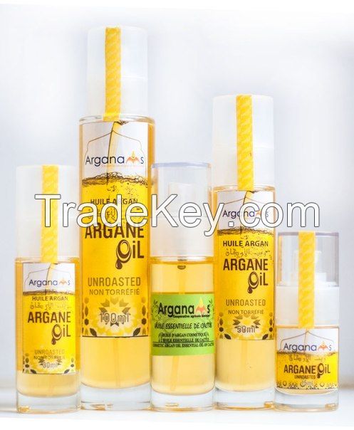 Cold Pressed Argan Oil Cosmetic