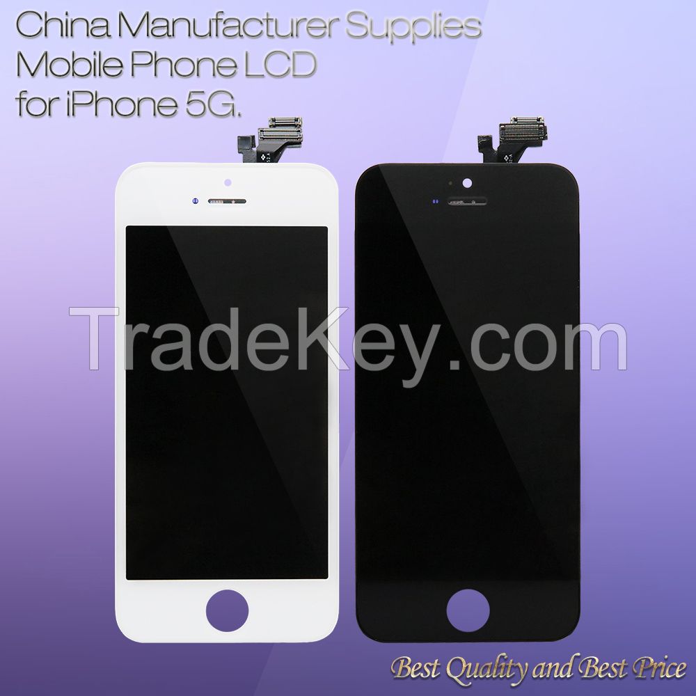 LCD Display Screen with Touch Screen Digitizer for iPhone 5G