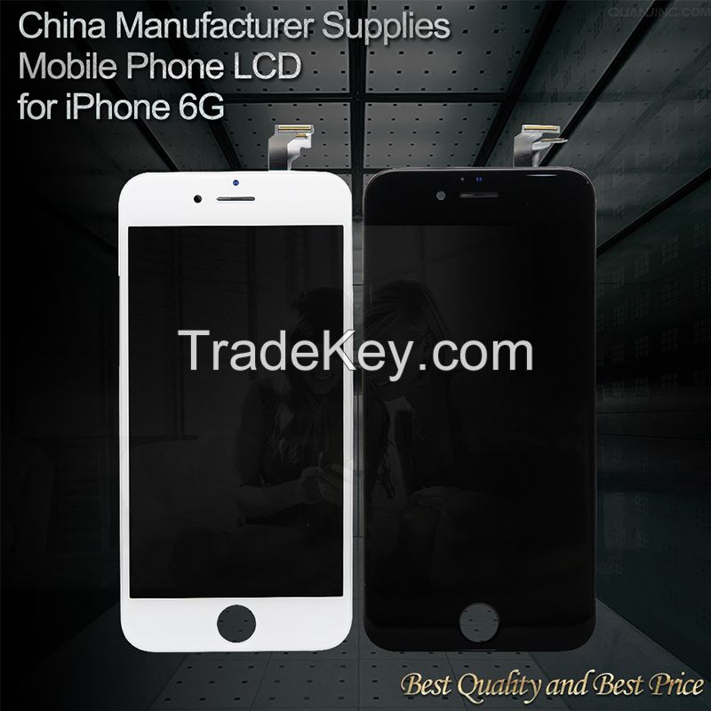 High Quality LCD for iPhone 6, for iPhone 6 LCD Screen Display