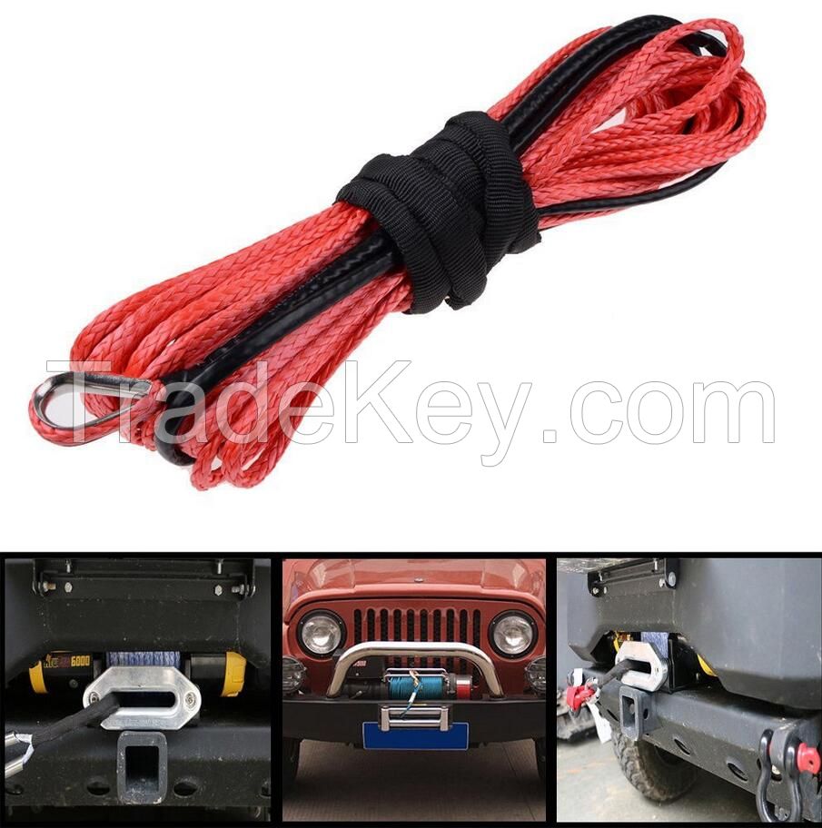 synthetic winch rope winch line winch cable rope