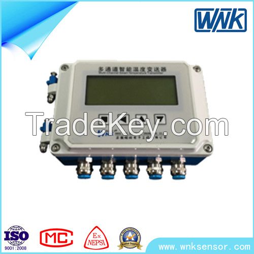 Explosion-proof temperature transmitter with LCD Display