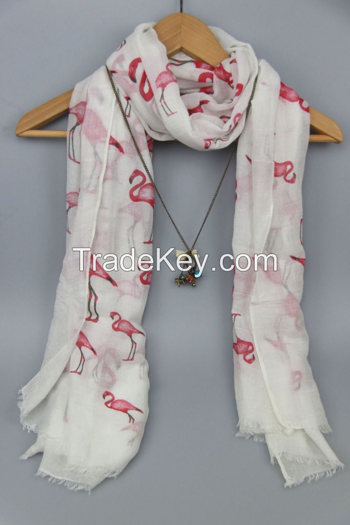 Top Fashion fabulous printed Lady scarf