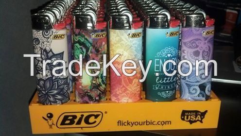 Quality customizedJ25, J26 Premium Grade Big Bic Lighters Disposable Or Refillable Whole Sale