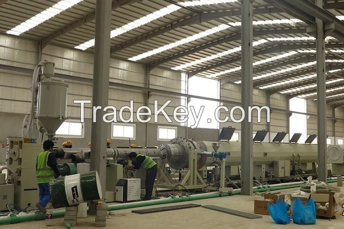 HDPE water&gas supply pipe extrusion line