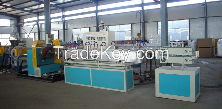 PVC steel wire reinforced hose production line