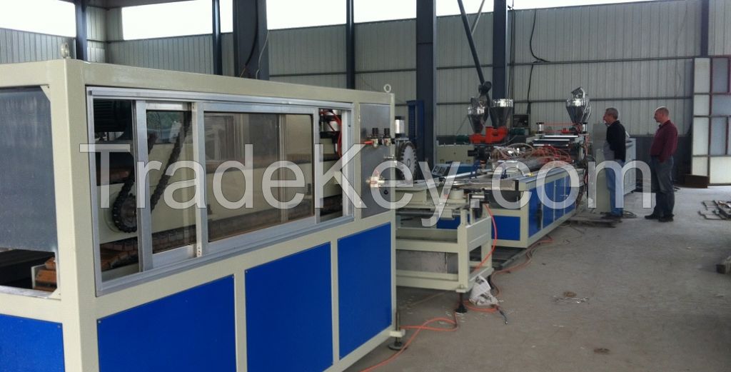 PVC siding panel production line SJSZ55/110