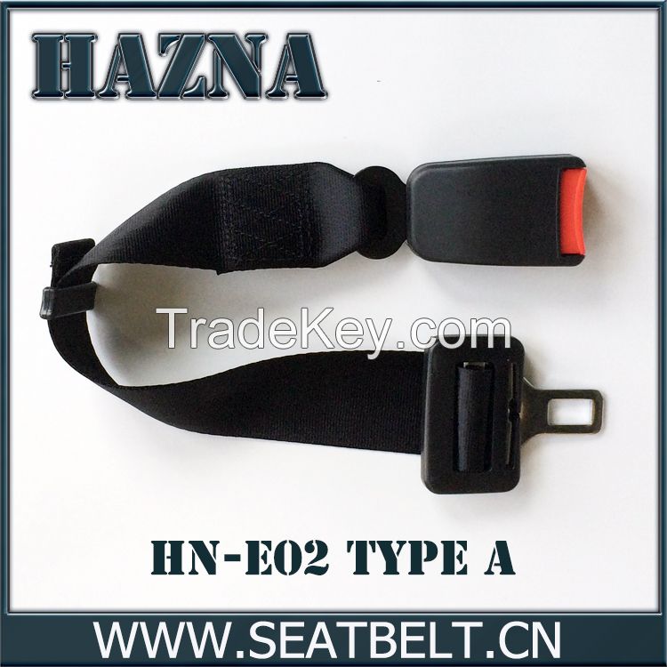 Automobile car seat belt extender adjustable