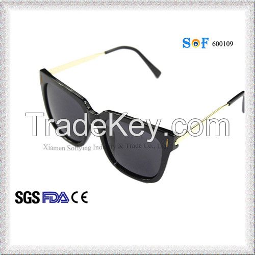 Fashion Women Eyewear with metal temple