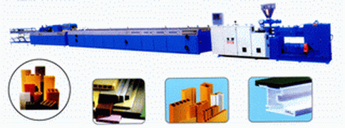 Wood and Plastic Co-extrusion Foamed Profile Production Line