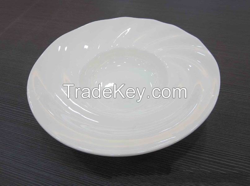 Hat Shaped Round Deep Plate
