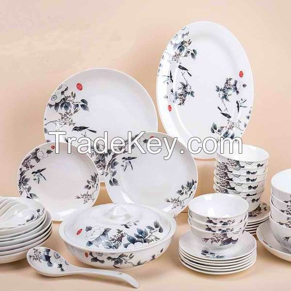 White Porcelain Dinner Set 20pcs or 56pcs