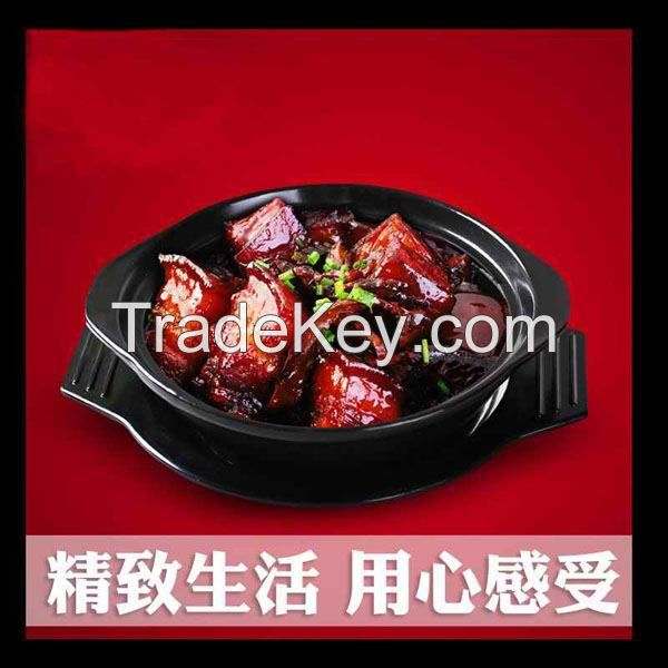 Flat Ceramic Casserole Pot for Claypot Rice