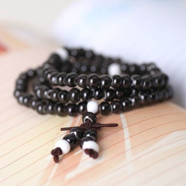 108 Prayer Beads Porcelain Bracelet