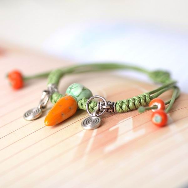 Carrot Porcelain Bracelet