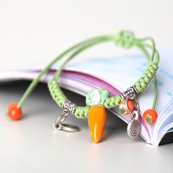 Carrot Porcelain Bracelet