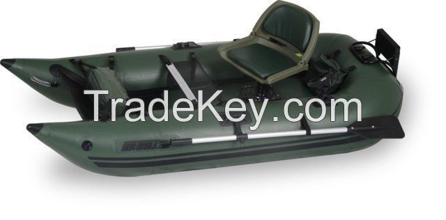 Sea Eagle 285 Pro Green Inflatable 9ft Pontoon Boat 