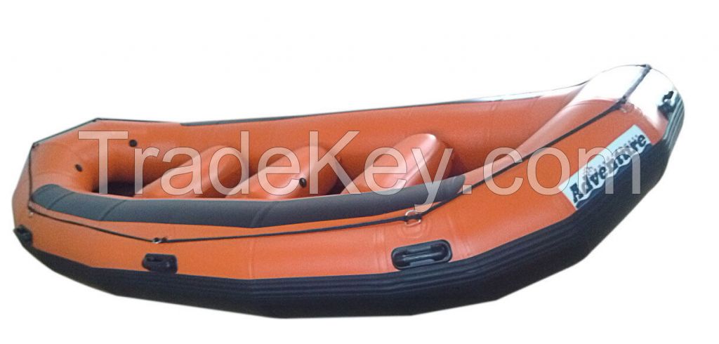 1.2mm PVC 14.1 ft White Water River Raft Inflatable Boat Raft 