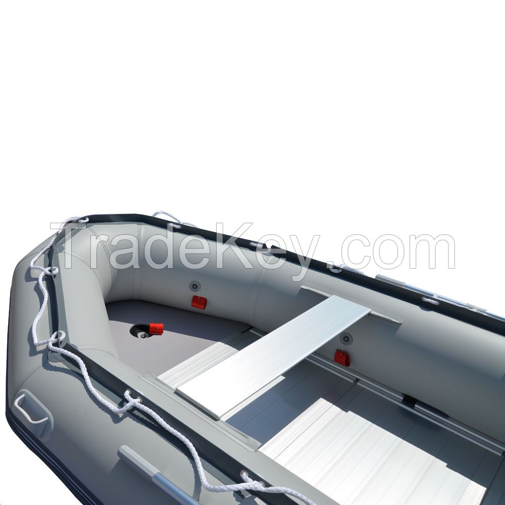 12.5ft Inflatable Boat Inflatable Dinghy Rescue & Dive Raft Fishing Boat 
