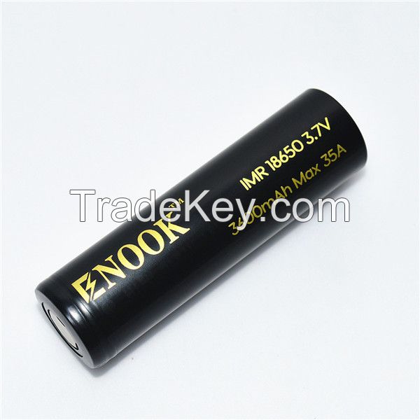 Enook 18650 3600mAh high drain battery