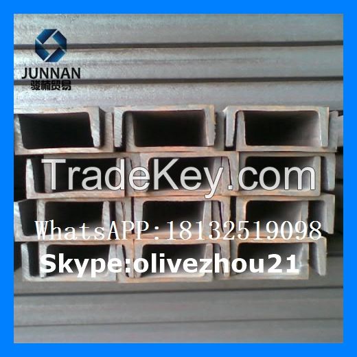 JIS 3192 Standard U channel steel