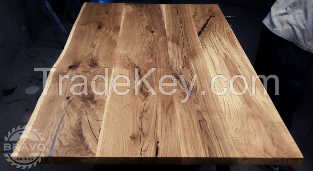 Solid wood tables and tabletops