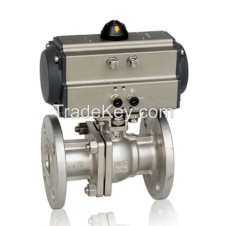 Pneumatic Ball Valve with Double Acting/Single Acting Actuator