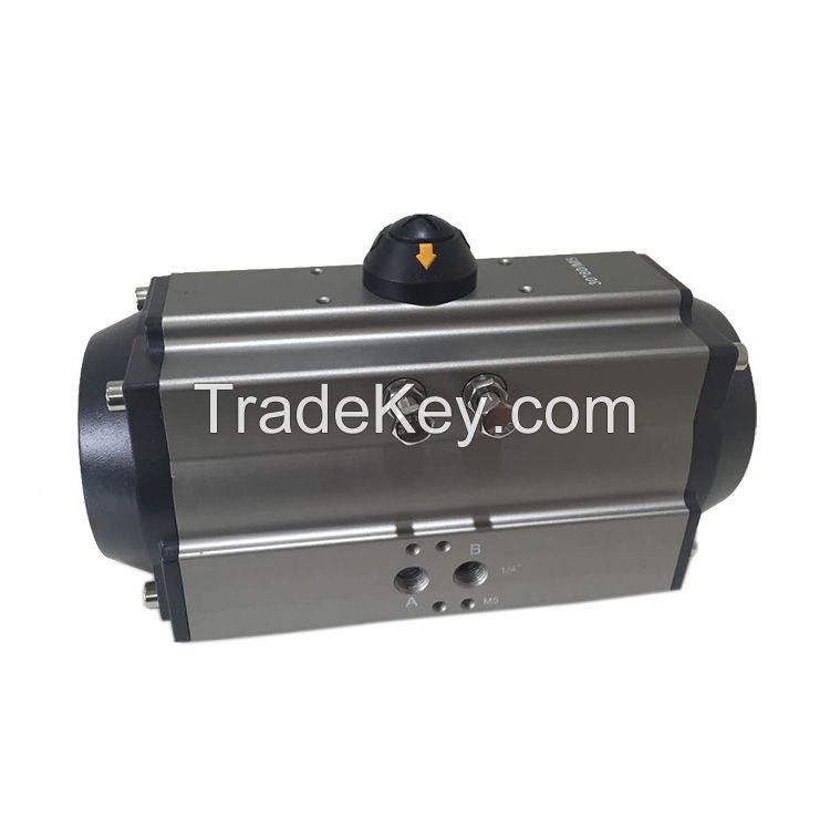 Spring Return Pneumatic Valve Actuator Single Acting Actuator For Ball Butterfly Valve