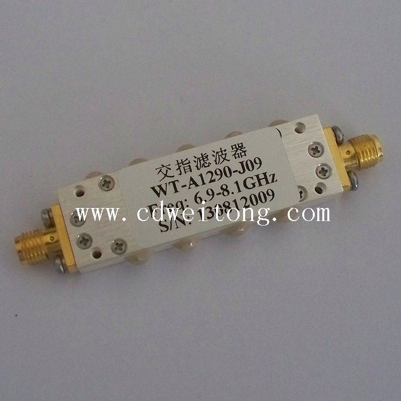 6.9-8.1GHz Small Cavity Filter