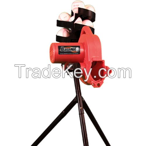 BASE HIT REAL BASEBALL PITCHING MACHINE