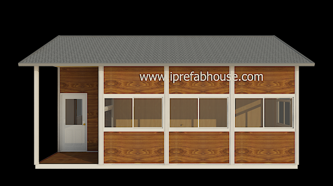 economic single floor pre-built modular vacation house,3 rooms ,1 stories