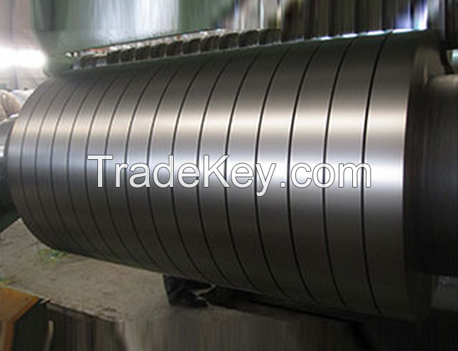 Titanium strip for welded tube
