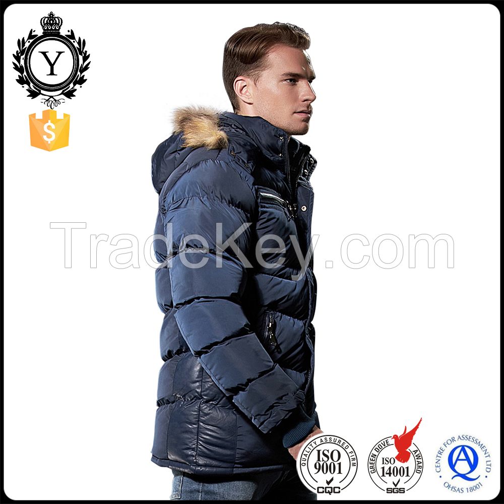 COUTUDI 2016 new arrival design western winter warm custom heated mens long down parka coats