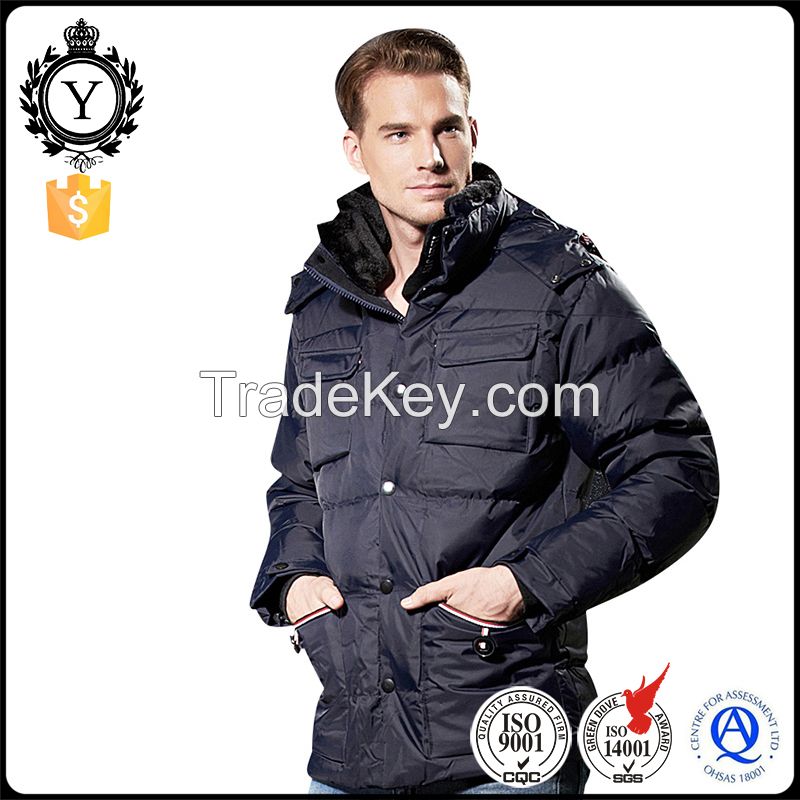 2016 COUTUDI Stylish Insulated Solid Ultra Warm Sexy Men Winter Down Coats with Hood