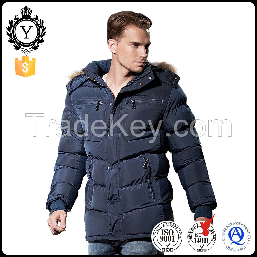 COUTUDI 2016 new arrival design western winter warm custom heated mens long down parka coats